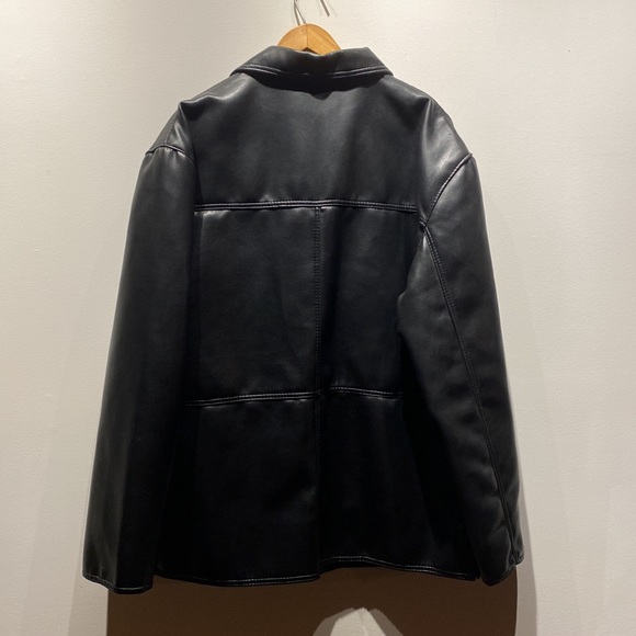 Vegan leather jacket - Picture 3 of 7